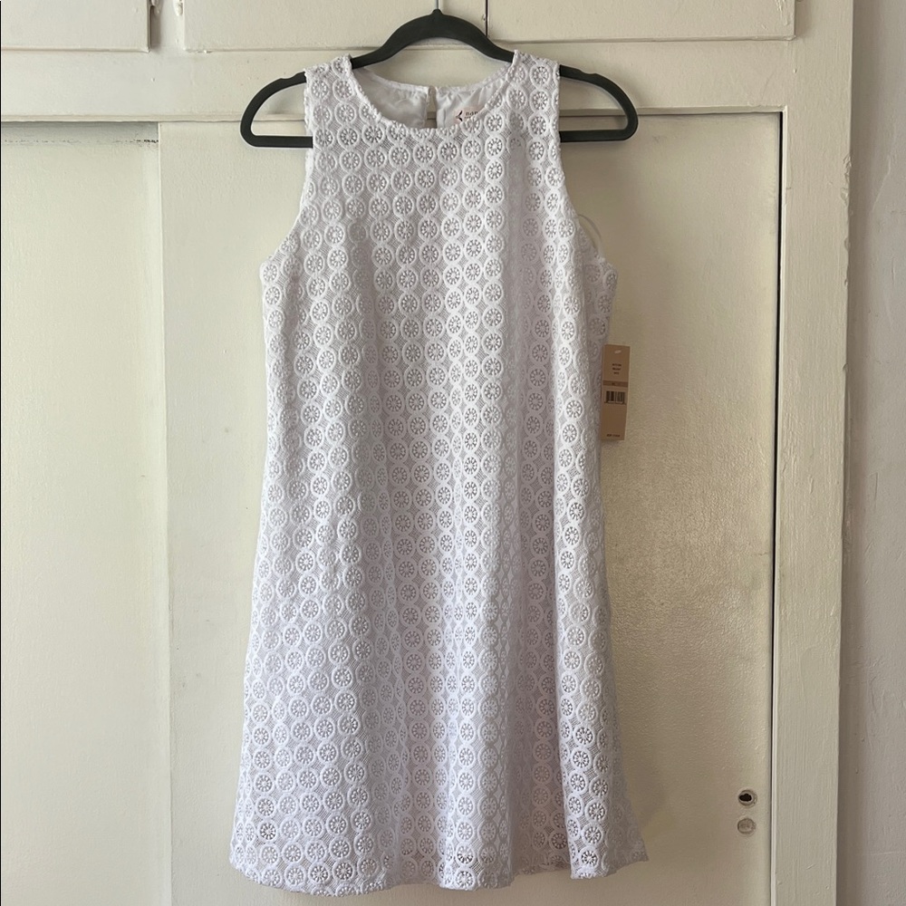 NWT Nanette Lepore White Shift Dress